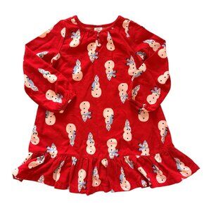Hanna Andersson | Holiday Snowman Flannel Nightgown 6-7